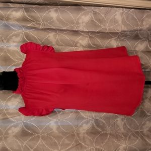 2Hearts, bought at local boutique, size medium, red dress blouse
